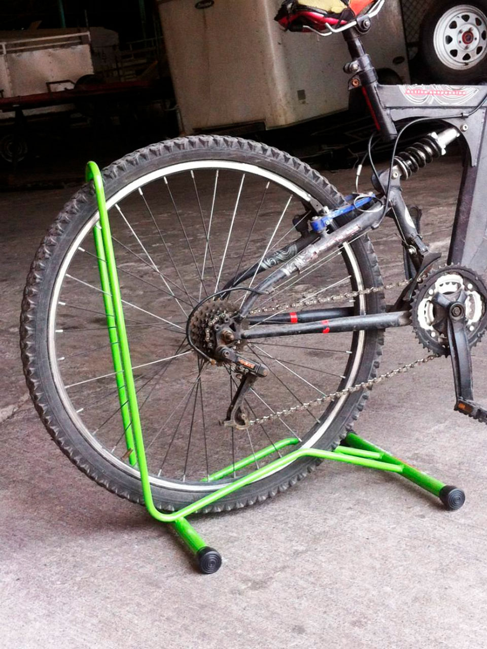 Soporte para instalacion de bicicletas grandes Soporte para instalacion de bicicletas grandes